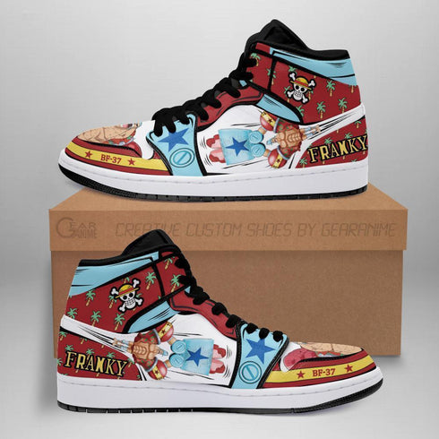 Super Franky Sneakers benutzerdefinierte Anime -Op -Schuhe